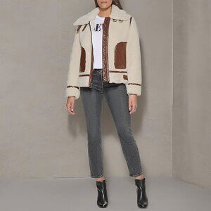 🎈HOST PICK🎈Levi's® Faux Shearling Moto Jacket with Faux Leather